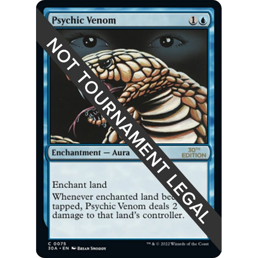 Image for Psychic Venom (75) (30A) - Magic: The Gathering