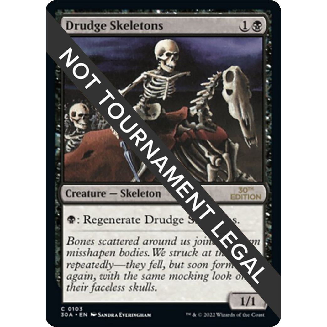 Image for Drudge Skeletons (103) (30A) - Magic: The Gathering