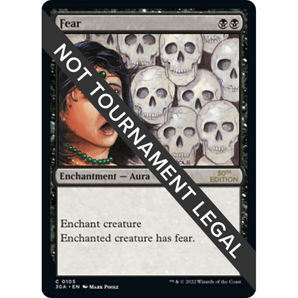 Image for Fear (105) (30A) - Magic: The Gathering