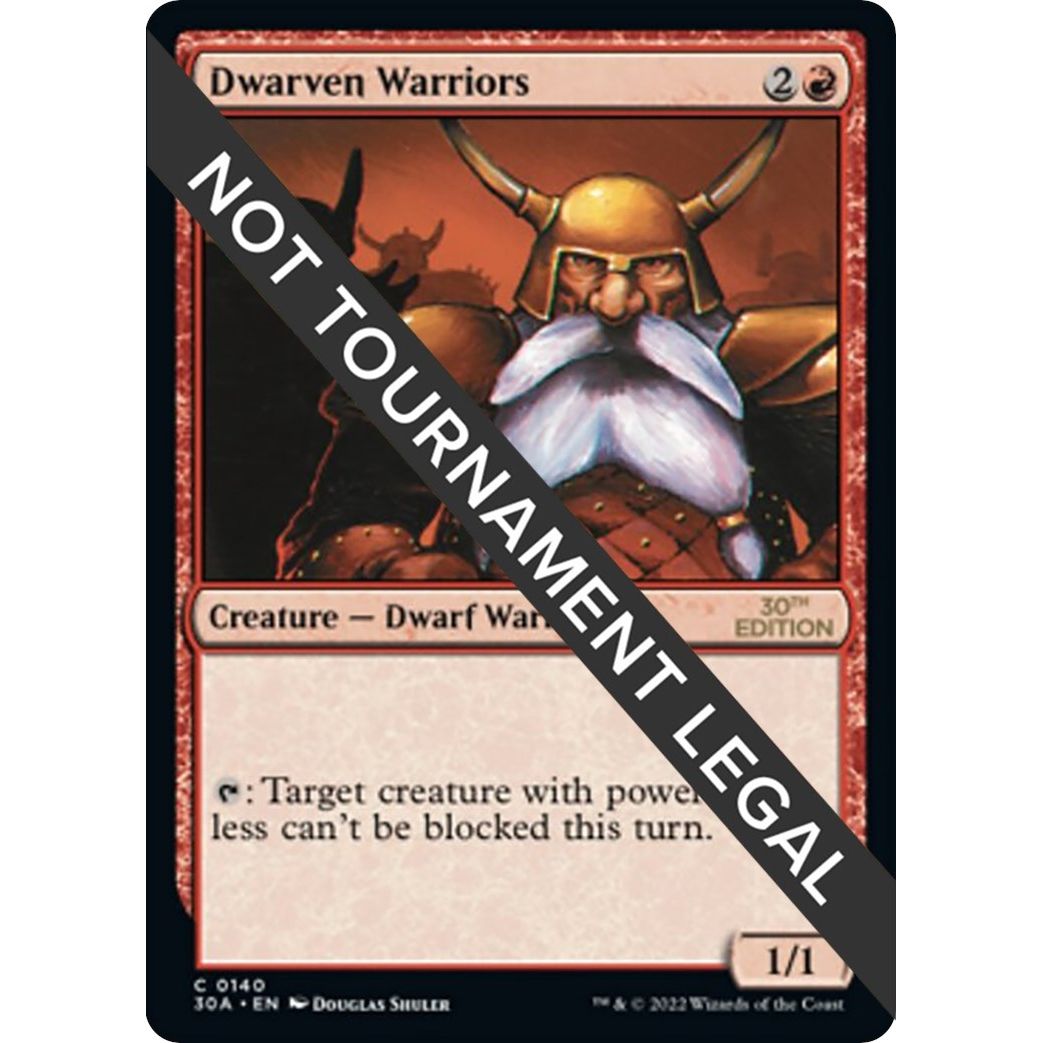 Image for Dwarven Warriors (140) (30A) - Magic: The Gathering