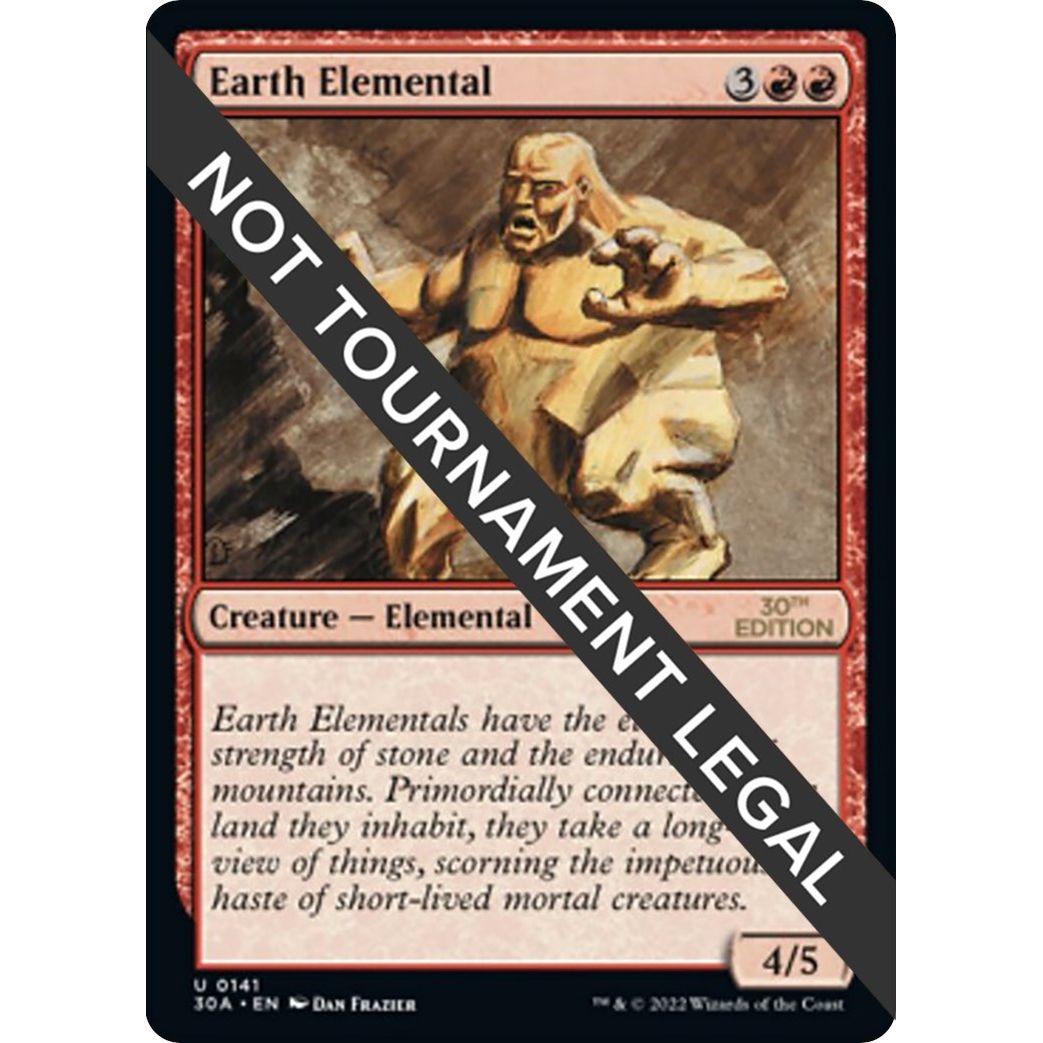 Image for Earth Elemental (141) (30A) - Magic: The Gathering