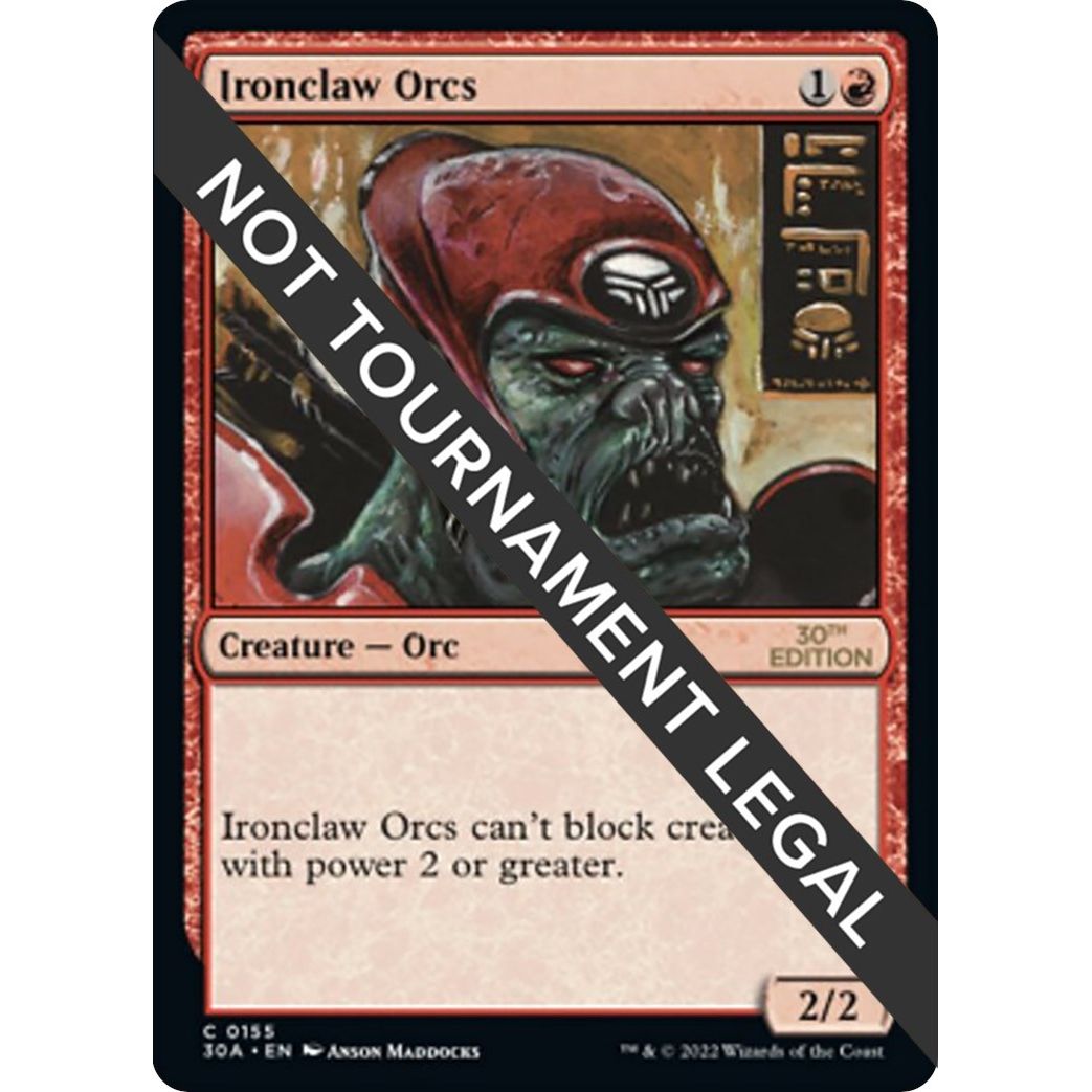Image for Ironclaw Orcs (155) (30A) - Magic: The Gathering