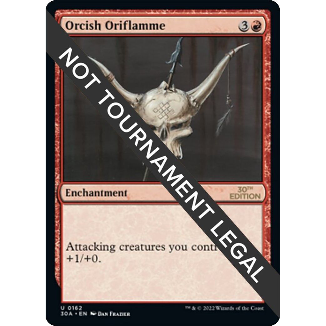 Image for Orcish Oriflamme (162) (30A) - Magic: The Gathering