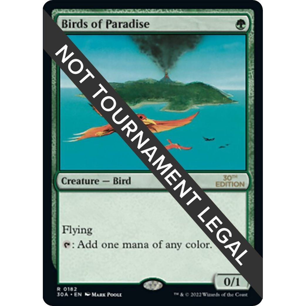 Image for Birds of Paradise (182) (30A) - Magic: The Gathering