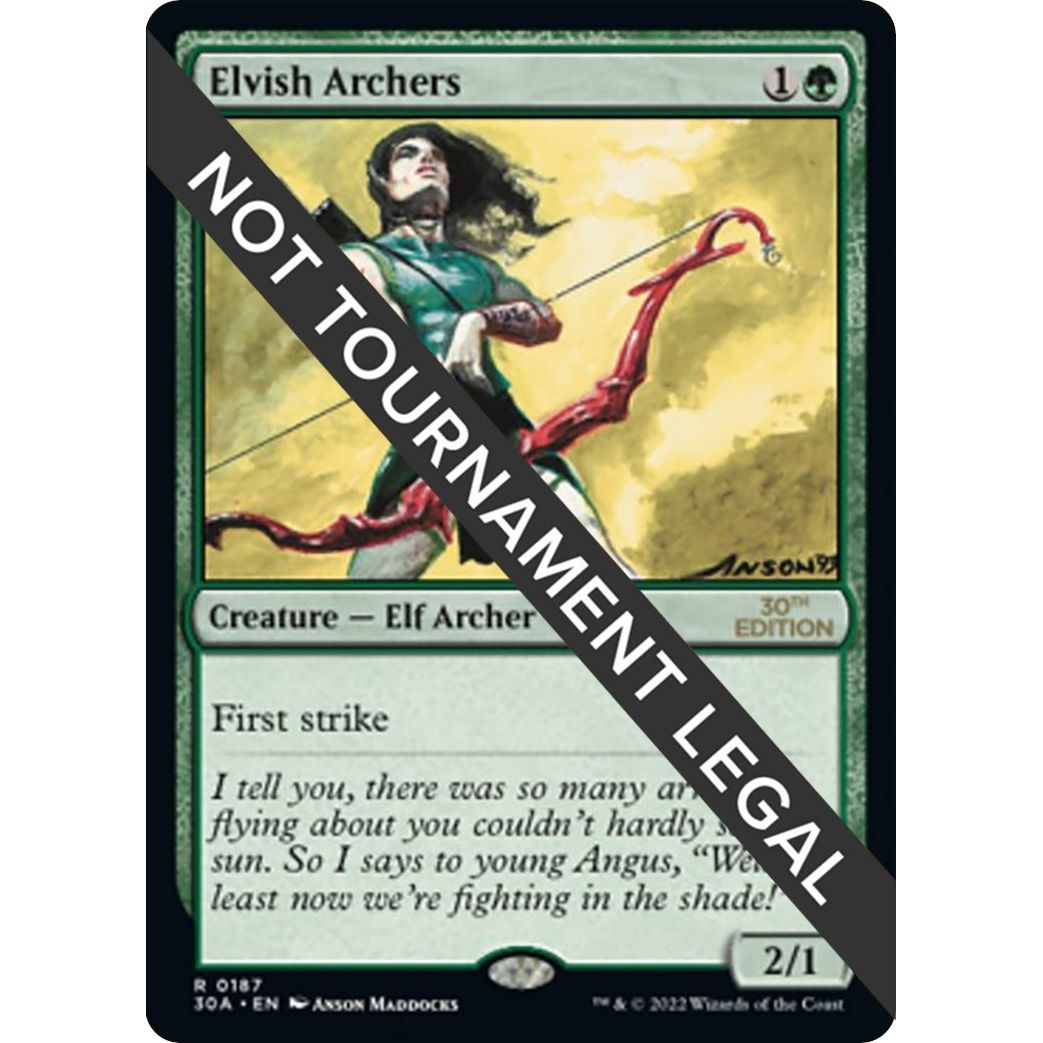 Image for Elvish Archers (187) (30A) - Magic: The Gathering