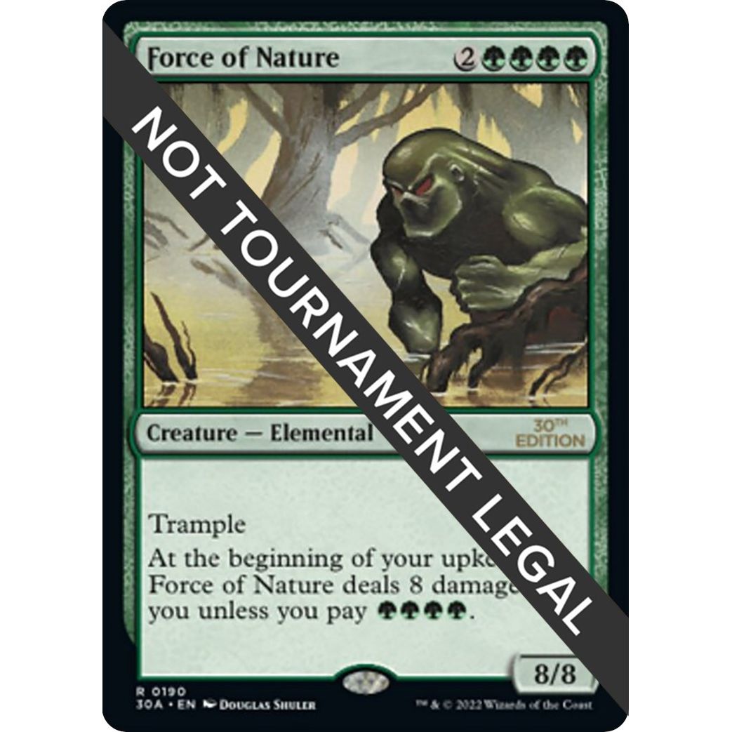 Image for Force of Nature (190) (30A) - Magic: The Gathering