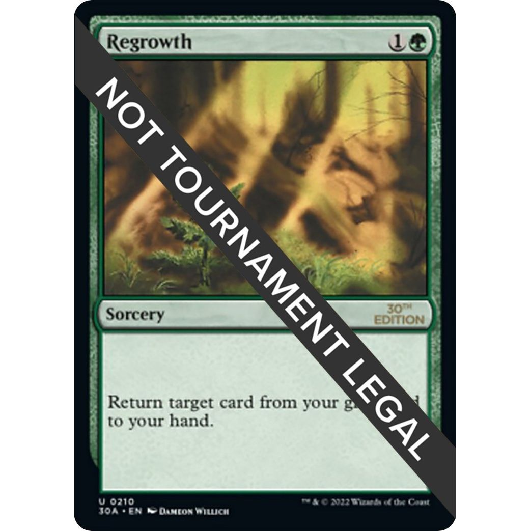 Image for Regrowth (210) (30A) - Magic: The Gathering