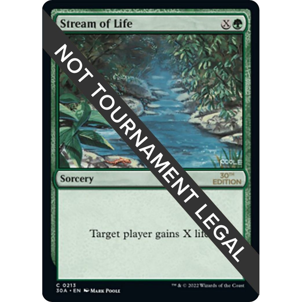 Image for Stream of Life (213) (30A) - Magic: The Gathering