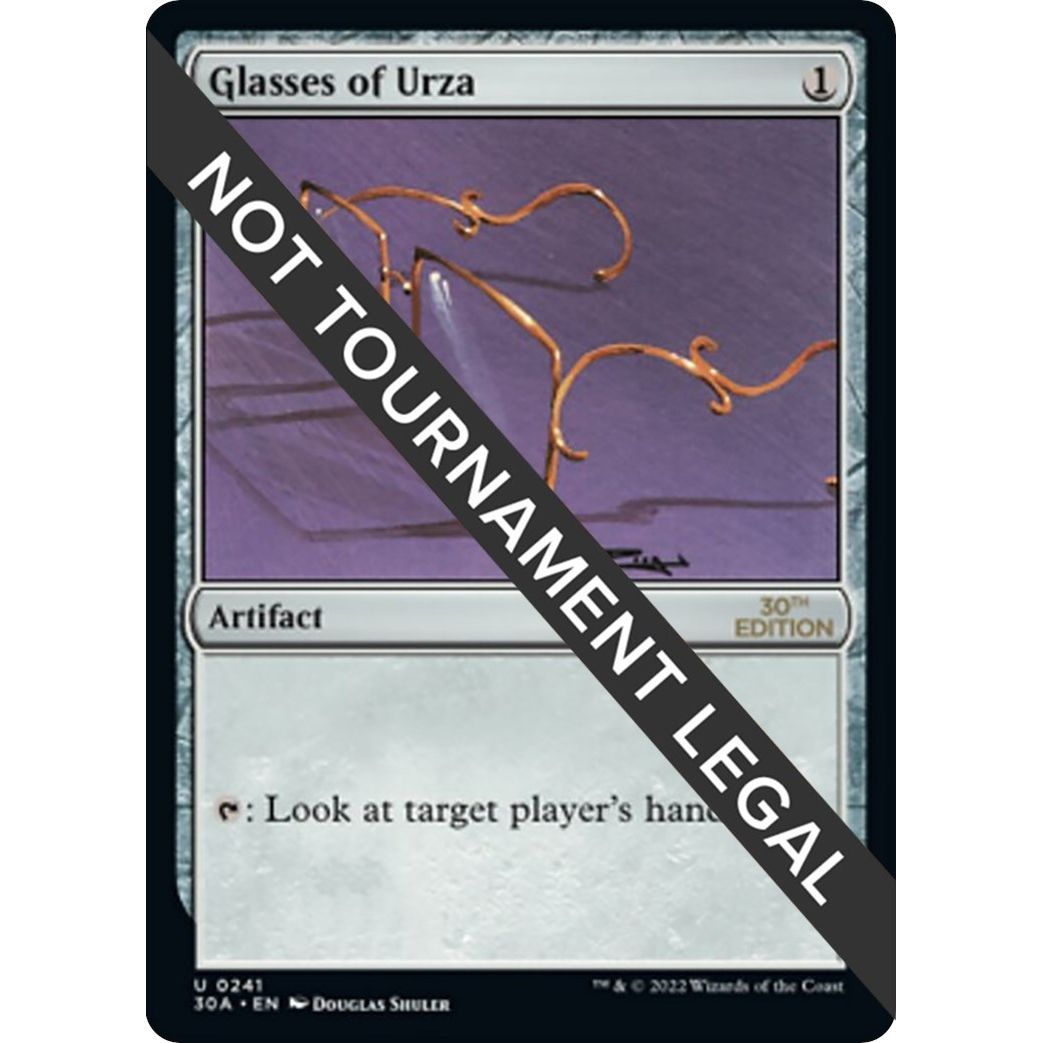 Image for Glasses of Urza (241) (30A) - Magic: The Gathering