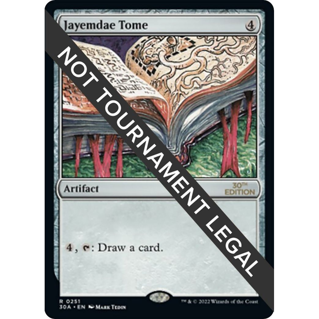 Image for Jayemdae Tome (251) (30A) - Magic: The Gathering