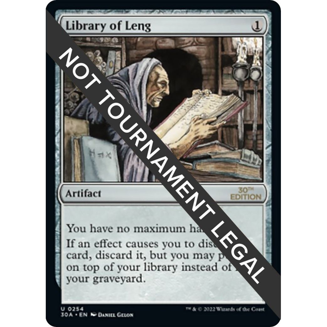 Image for Library of Leng (254) (30A) - Magic: The Gathering