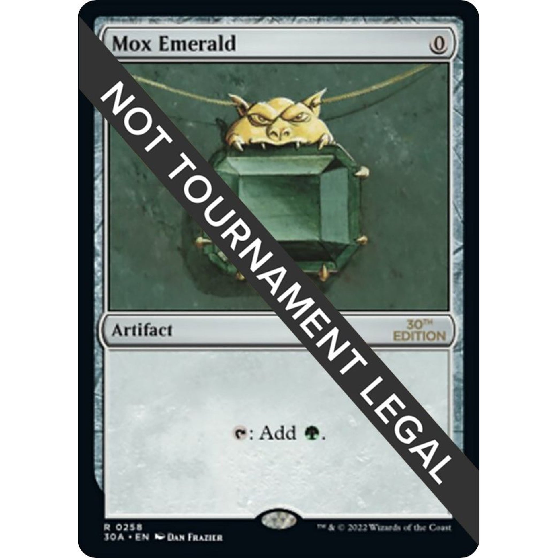 Image for Mox Emerald (258) (30A) - Magic: The Gathering