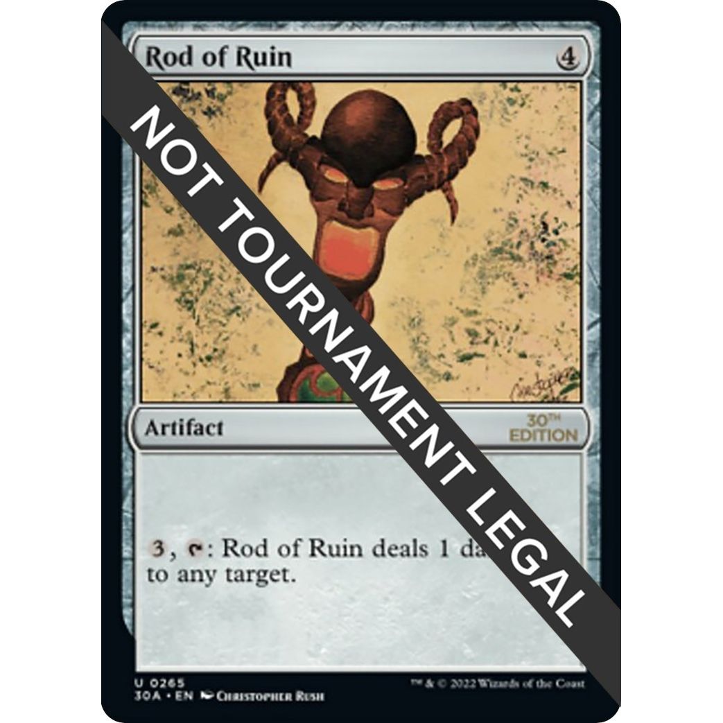 Image for Rod of Ruin (265) (30A) - Magic: The Gathering