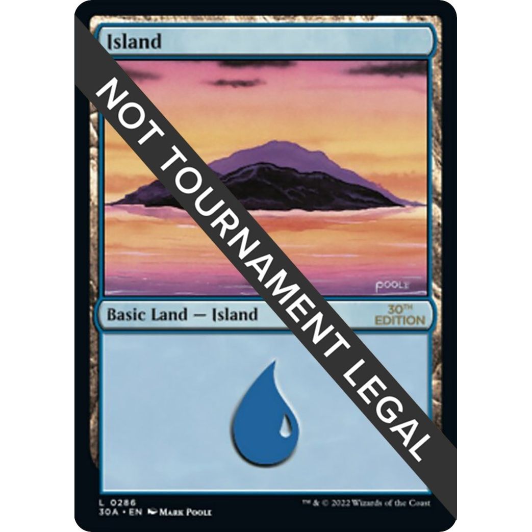 Image for Island (286) (286) (30A) - Magic: The Gathering