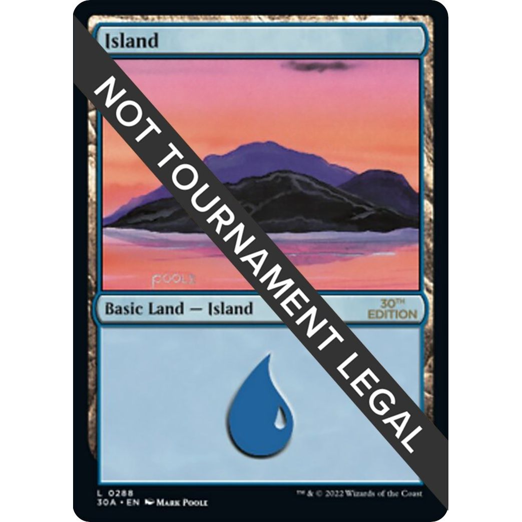 Image for Island (288) (288) (30A) - Magic: The Gathering