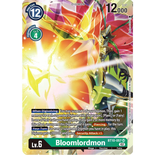 Image for Bloomlordmon (BT10-057 SR) (BT10) - Digimon Card Game