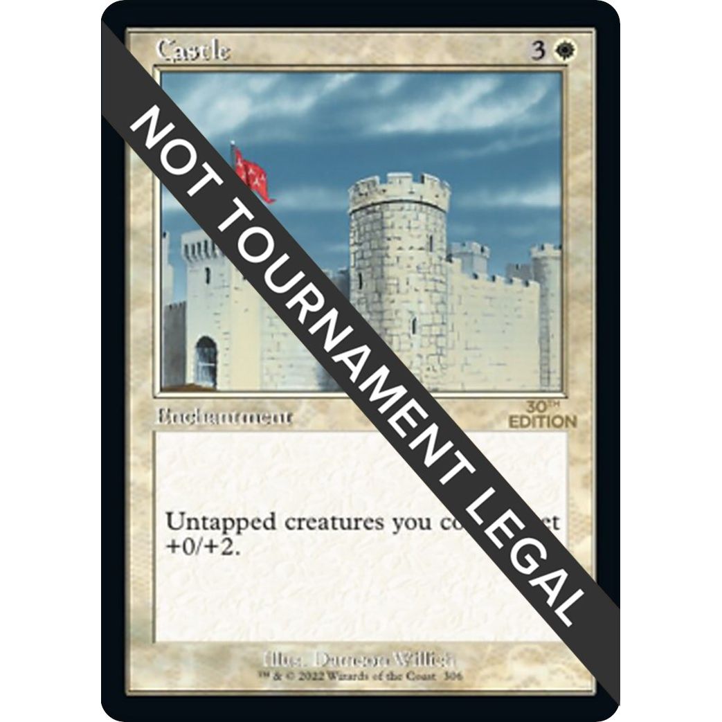Image for Castle (Retro Frame) (306) (30A) - Magic: The Gathering