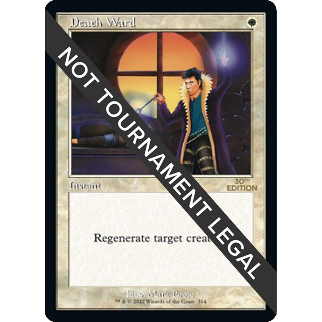 Image for Death Ward (Retro Frame) (314) (30A) - Magic: The Gathering