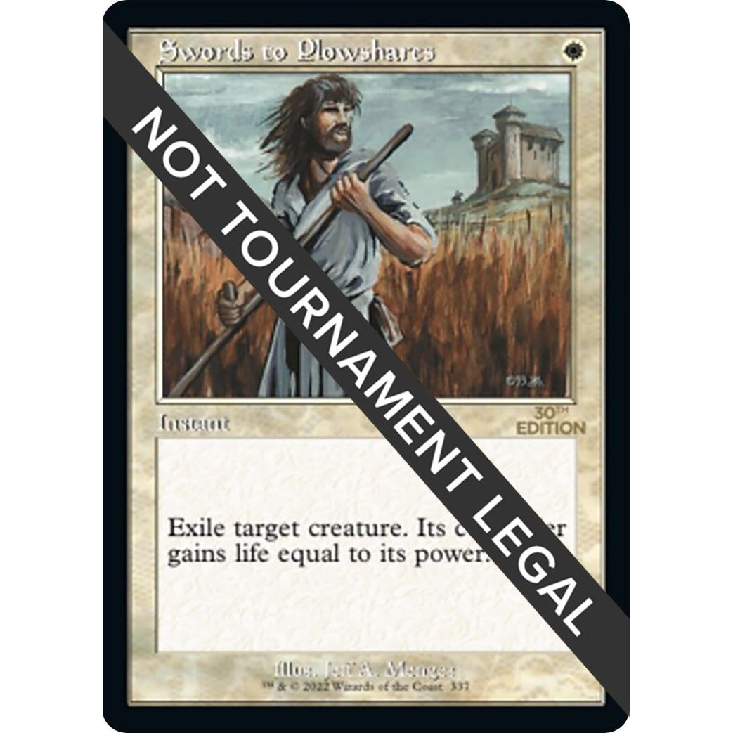 Image for Swords to Plowshares (Retro Frame) (337) (30A) - Magic: The Gathering