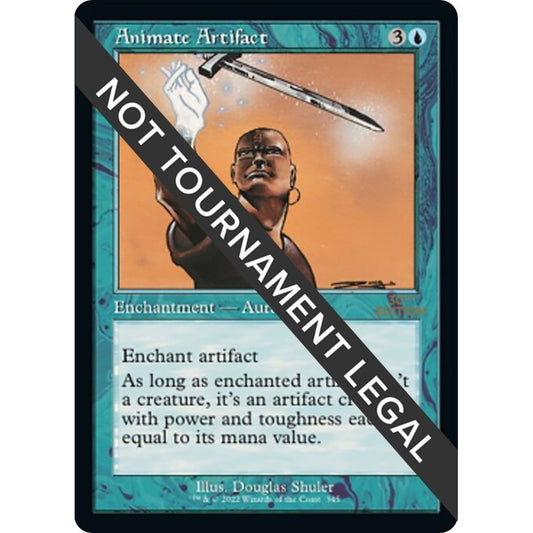 Image for Animate Artifact (Retro Frame) (345) (30A) - Magic: The Gathering