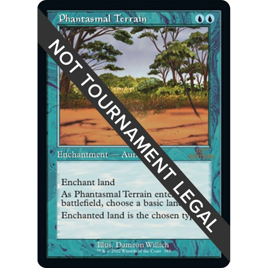 Image for Phantasmal Terrain (Retro Frame) (365) (30A) - Magic: The Gathering