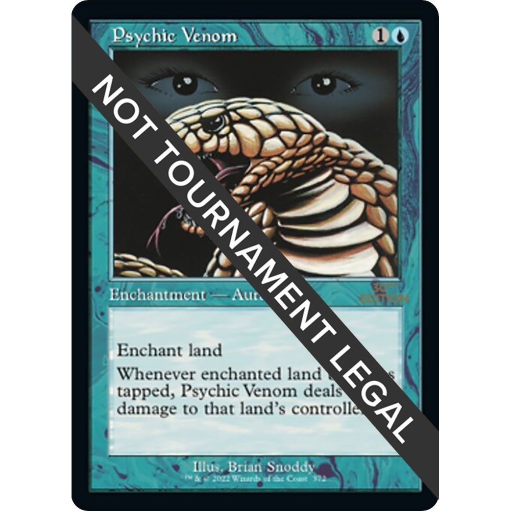 Image for Psychic Venom (Retro Frame) (372) (30A) - Magic: The Gathering