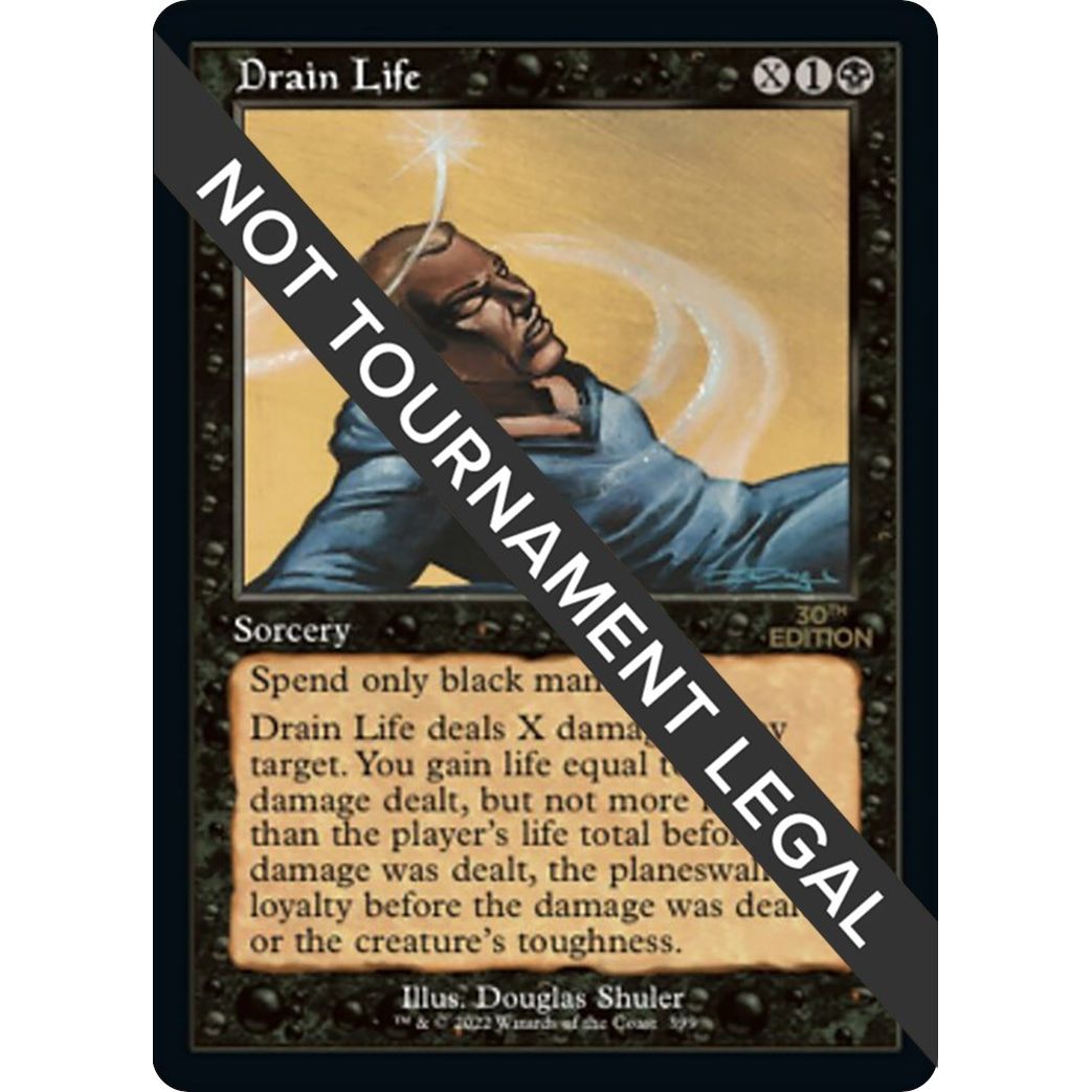 Image for Drain Life (Retro Frame) (399) (30A) - Magic: The Gathering