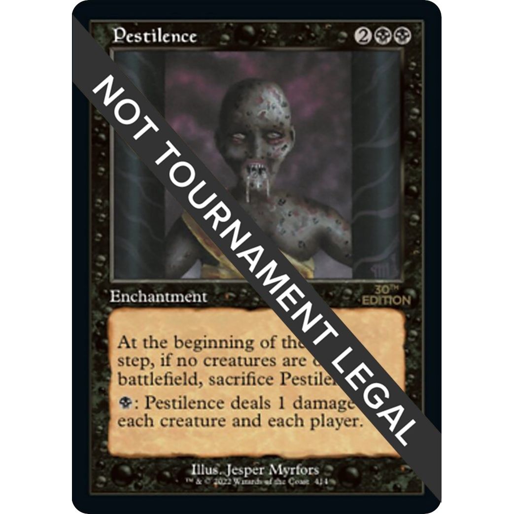 Image for Pestilence (Retro Frame) (414) (30A) - Magic: The Gathering