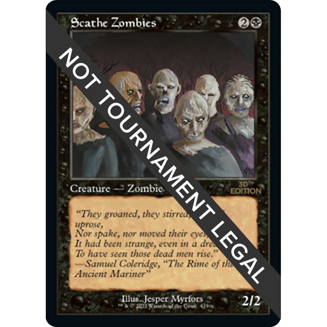 Image for Scathe Zombies (Retro Frame) (419) (30A) - Magic: The Gathering