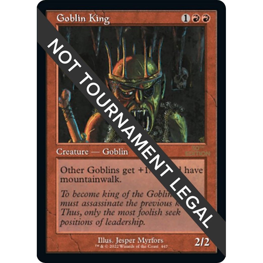 Image for Goblin King (Retro Frame) (447) (30A) - Magic: The Gathering