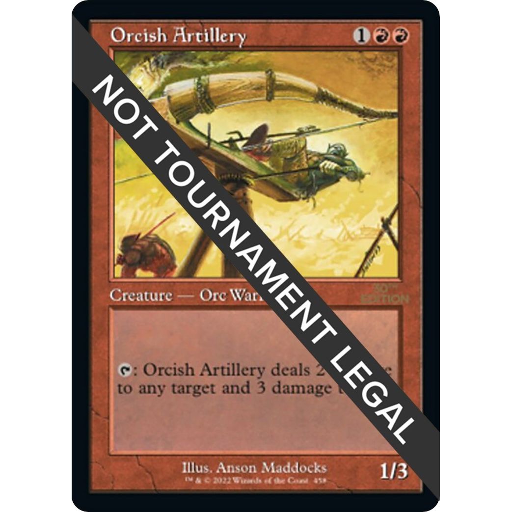 Image for Orcish Artillery (Retro Frame) (458) (30A) - Magic: The Gathering