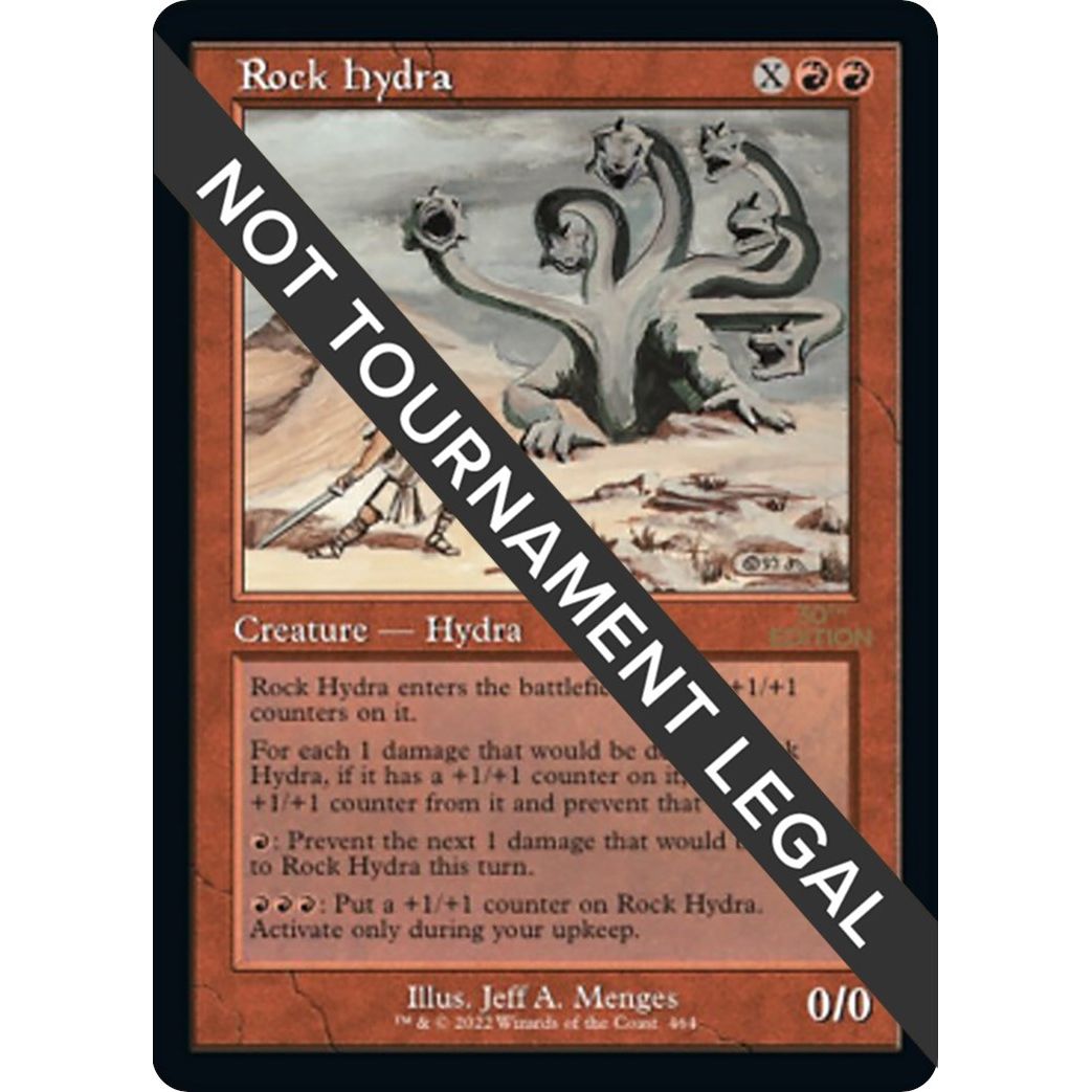 Image for Rock Hydra (Retro Frame) (464) (30A) - Magic: The Gathering