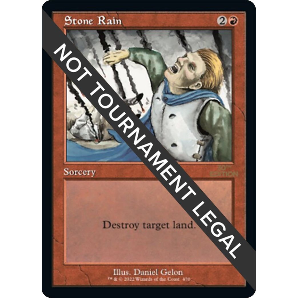 Image for Stone Rain (Retro Frame) (470) (30A) - Magic: The Gathering