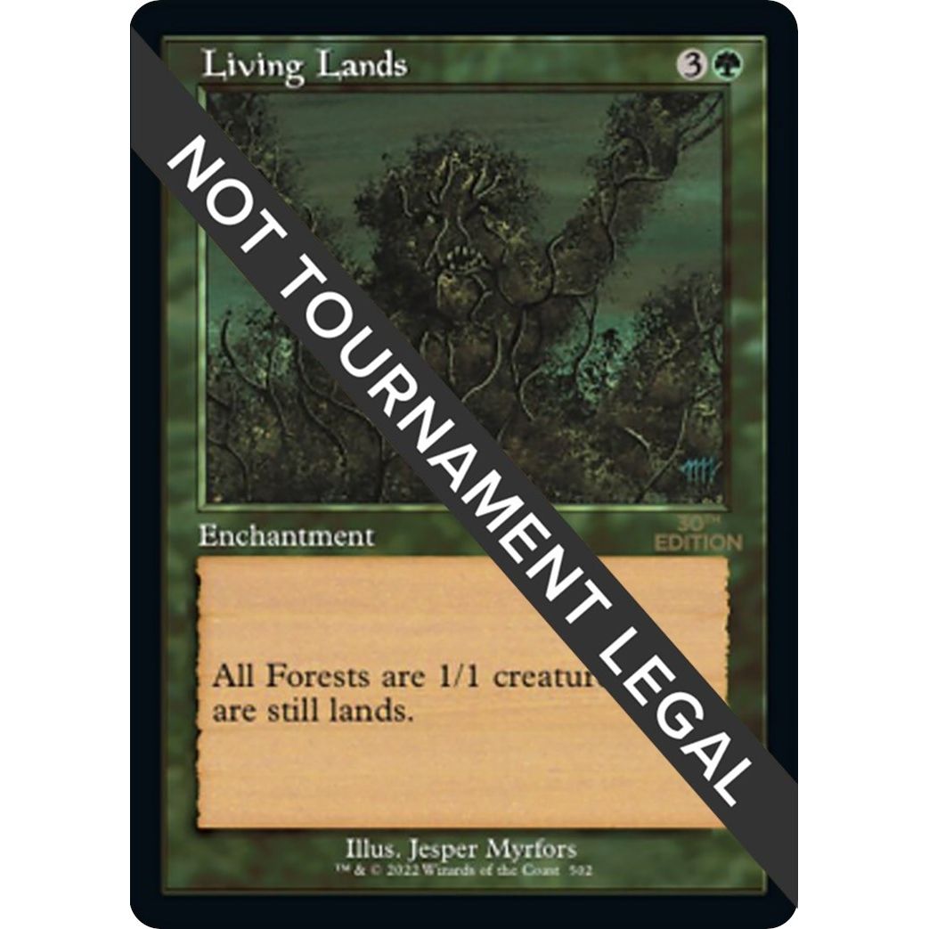 Image for Living Lands (Retro Frame) (502) (30A) - Magic: The Gathering