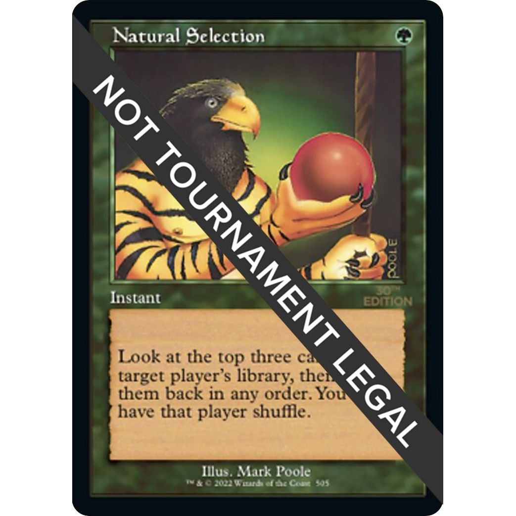 Image for Natural Selection (Retro Frame) (505) (30A) - Magic: The Gathering