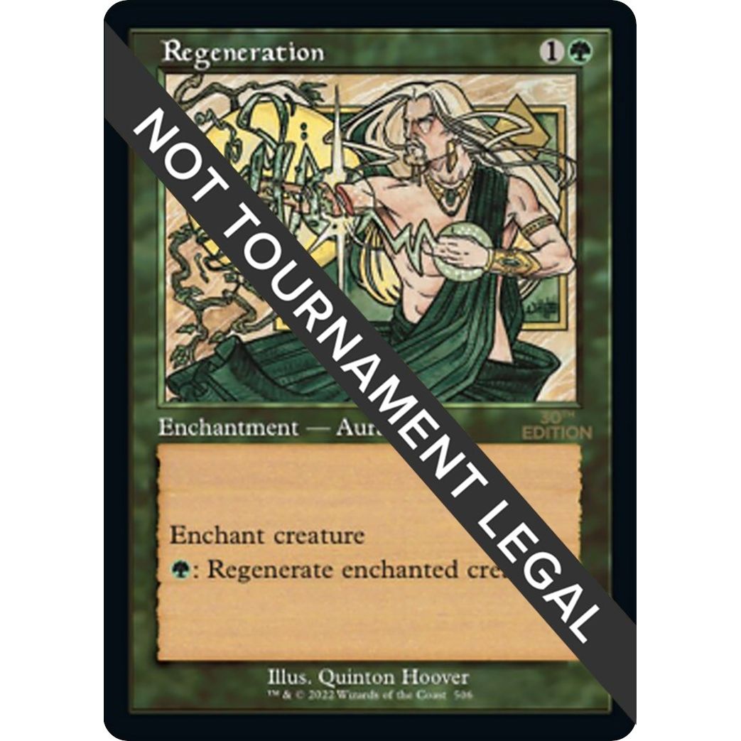 Image for Regeneration (Retro Frame) (506) (30A) - Magic: The Gathering