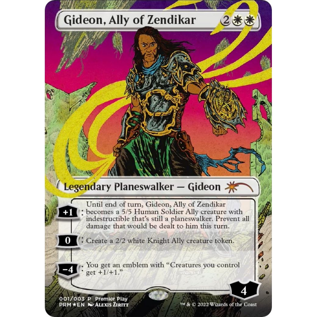 Image for Gideon, Ally of Zendikar (1) (PTP) - Magic: The Gathering