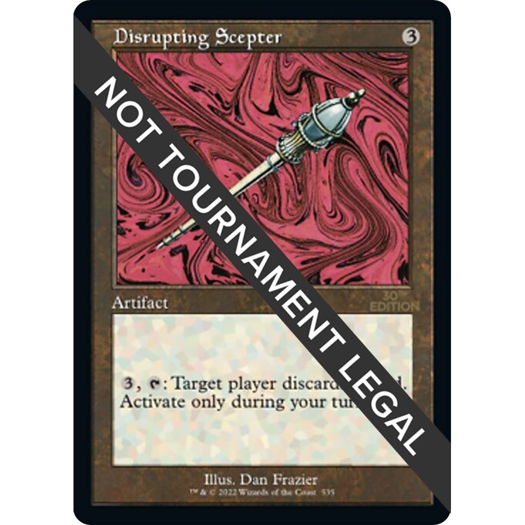 Image for Disrupting Scepter (Retro Frame) (535) (30A) - Magic: The Gathering
