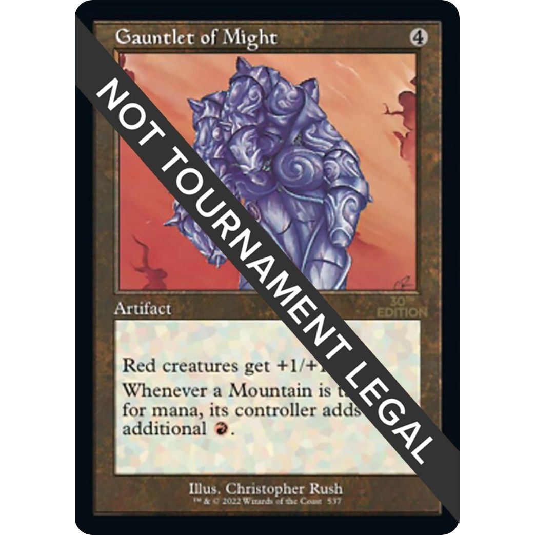Image for Gauntlet of Might (Retro Frame) (537) (30A) - Magic: The Gathering