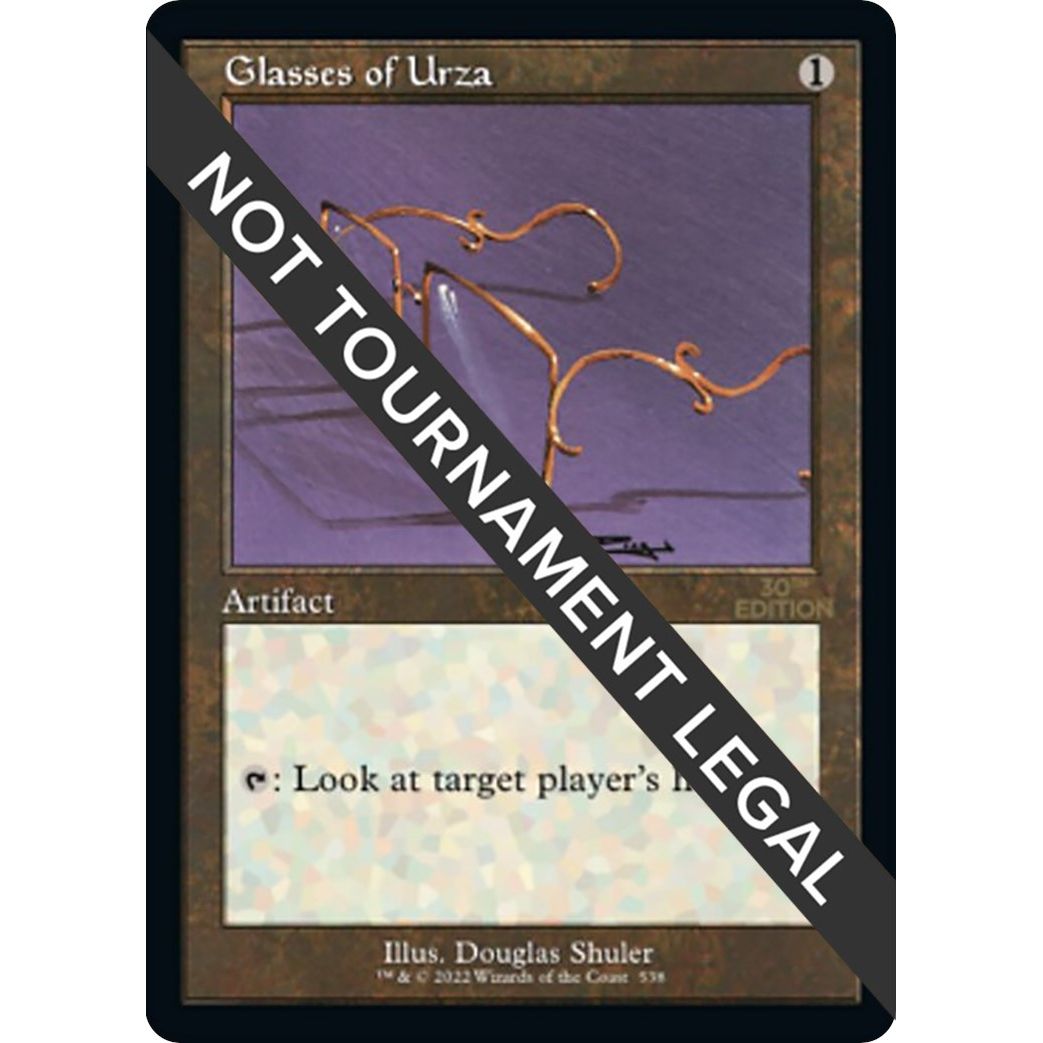 Image for Glasses of Urza (Retro Frame) (538) (30A) - Magic: The Gathering