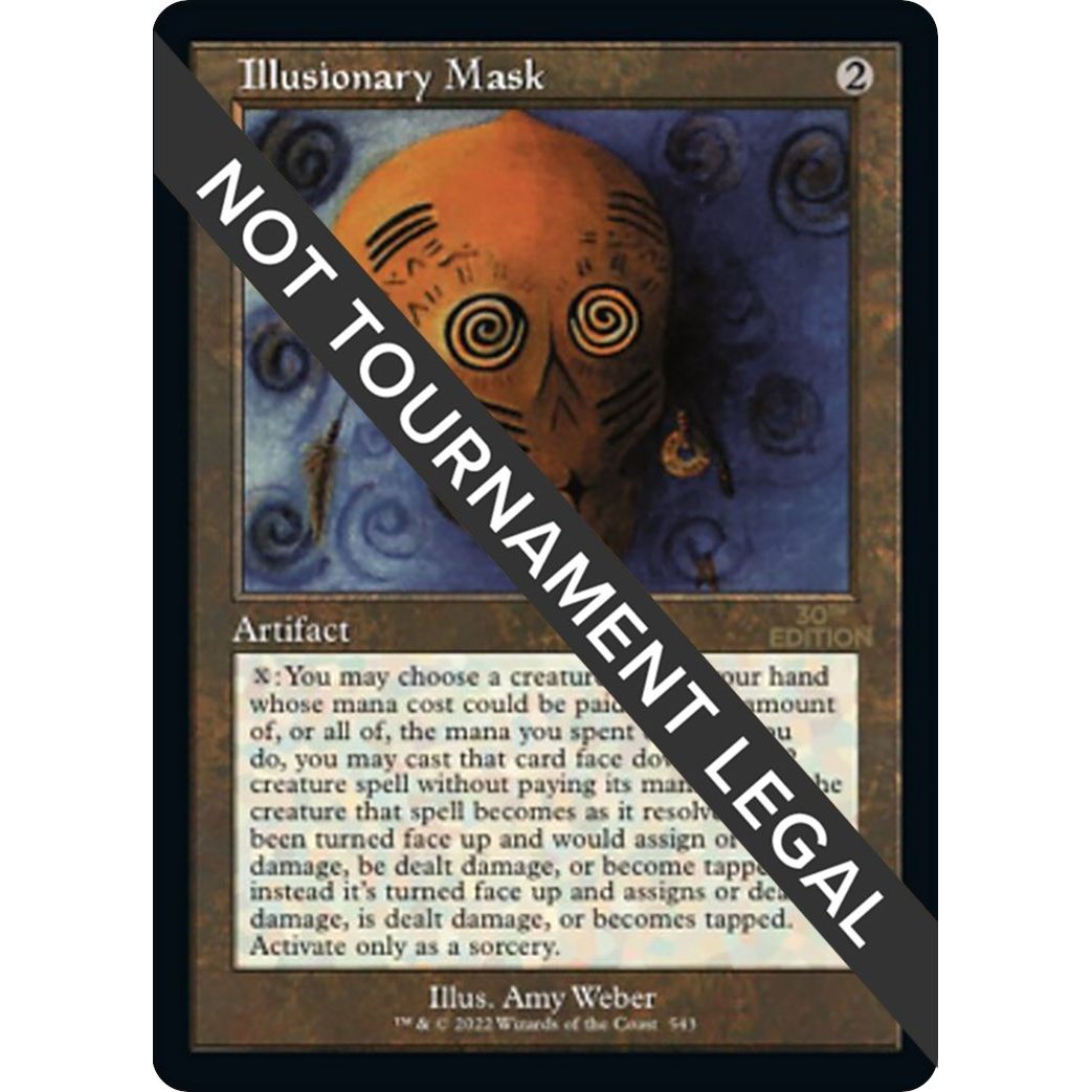 Image for Illusionary Mask (Retro Frame) (543) (30A) - Magic: The Gathering