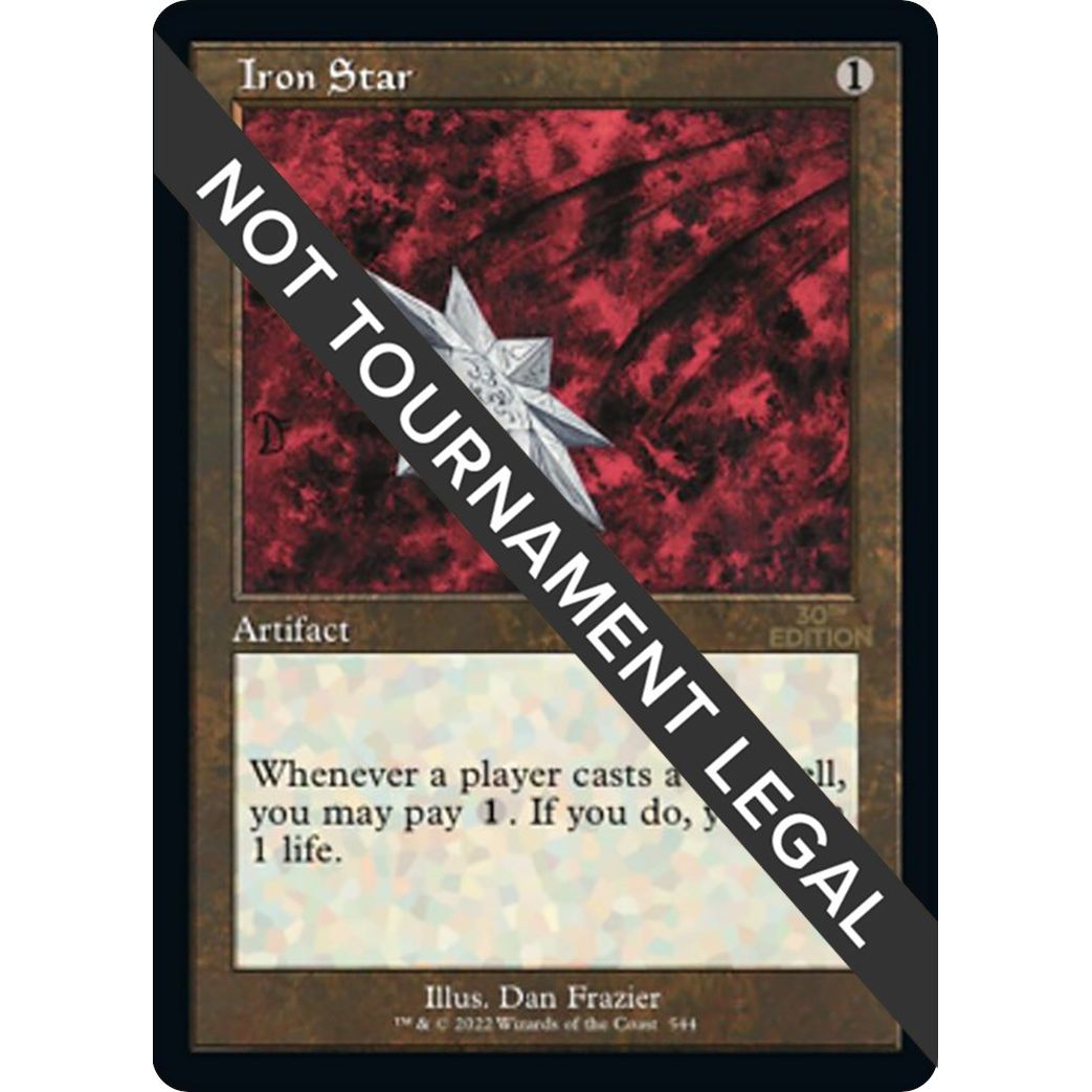 Image for Iron Star (Retro Frame) (544) (30A) - Magic: The Gathering