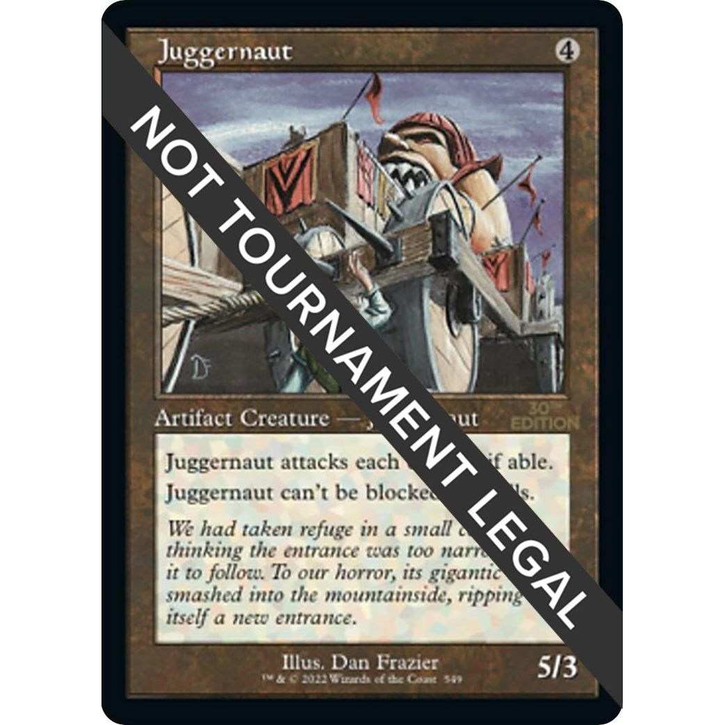 Image for Juggernaut (Retro Frame) (549) (30A) - Magic: The Gathering