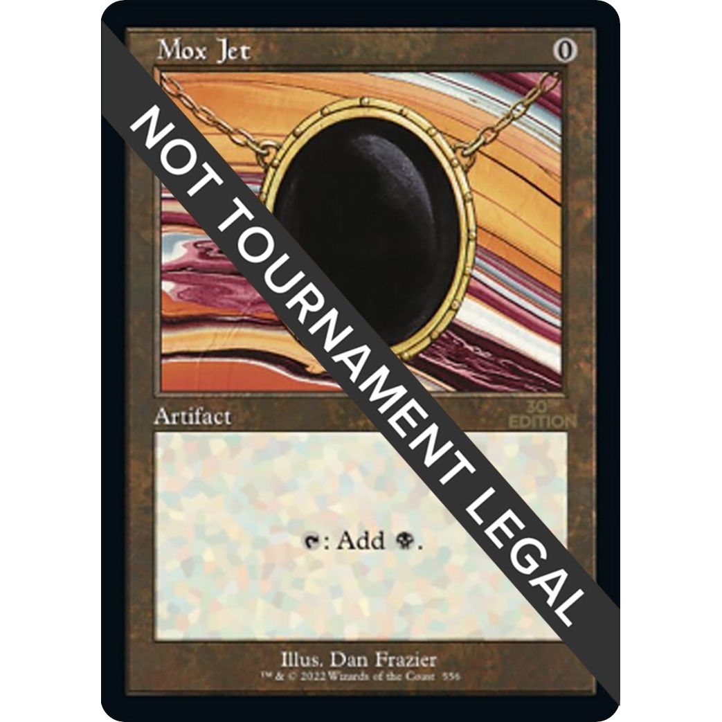Image for Mox Jet (Retro Frame) (556) (30A) - Magic: The Gathering