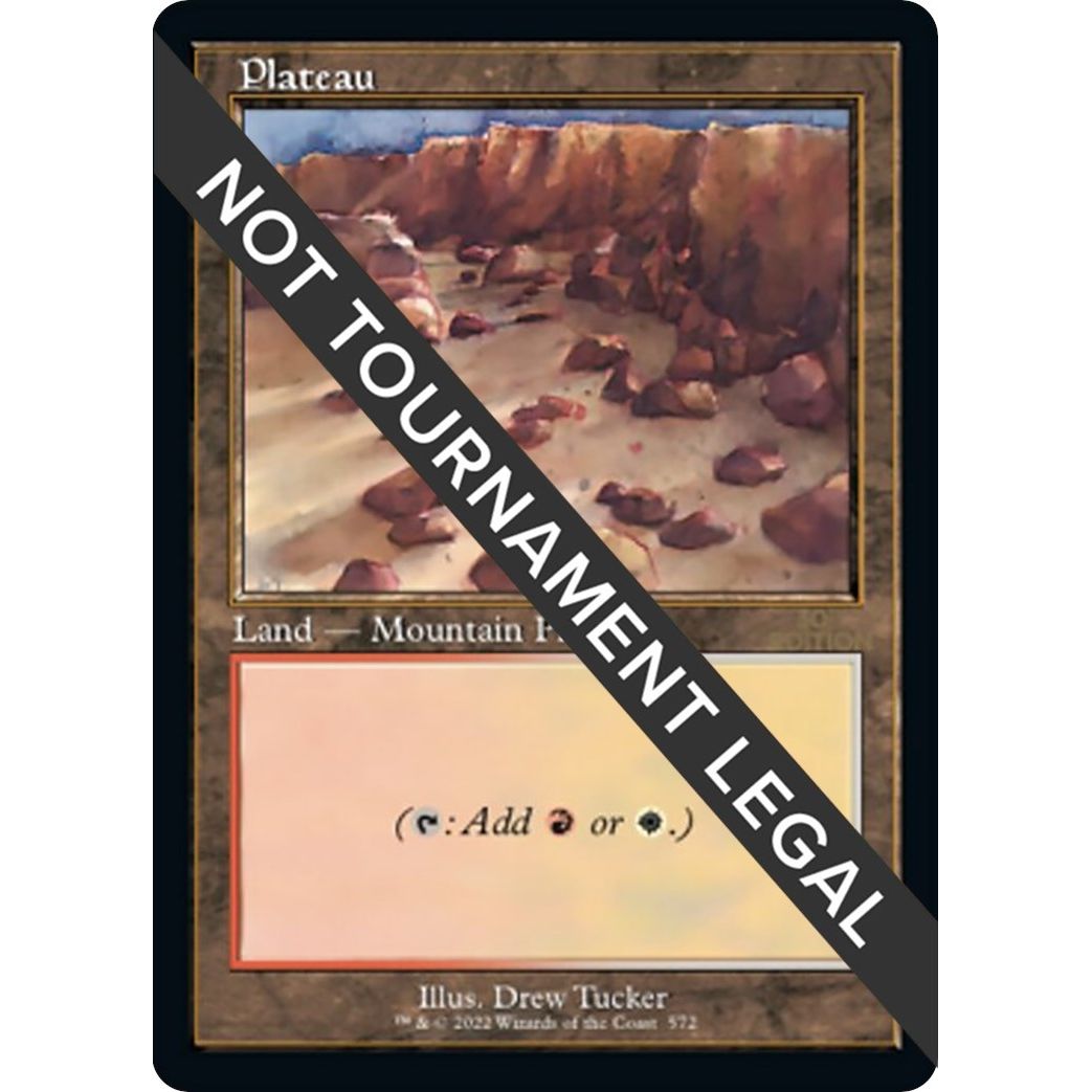 Image for Plateau (Retro Frame) (572) (30A) - Magic: The Gathering