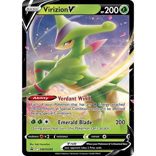 Image for Virizion V - SWSH295 (SWSH295) (SWSD) - Pokemon
