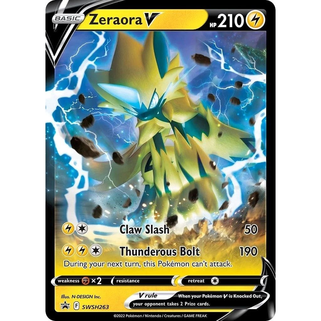 Image for Zeraora V - SWSH263 (SWSH263) (SWSD) - Pokemon
