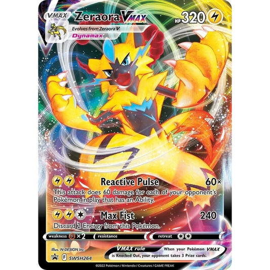 Image for Zeraora VMAX - SWSH264 (SWSH264) (SWSD) - Pokemon