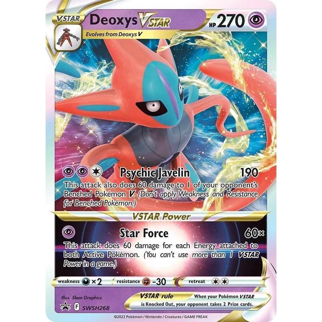 Image for Deoxys VSTAR - SWSH268 (SWSH268) (SWSD) - Pokemon