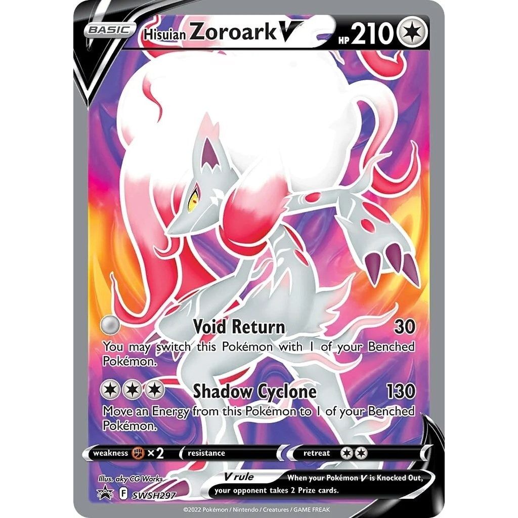 Image for Hisuian Zoroark V - SWSH297 (SWSH297) (SWSD) - Pokemon